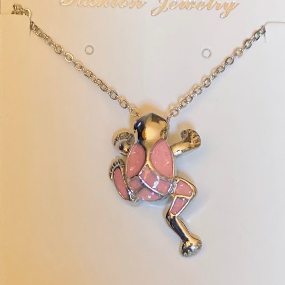 Silver Colored Frog Necklaces - Picture 7 of 8